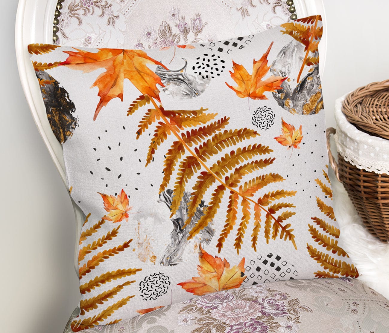 Set di 4 federe per cuscini decorativi Luna RKYK44 Multicolore, 43 x 43 cm (5)
