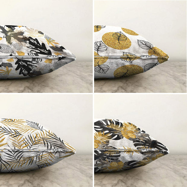 Set di 4 federe per cuscini decorativi Melike RKYK371 Multicolore, 43 x 43 cm (1)