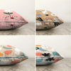 Set di 4 federe per cuscini decorativi Melisa RKYK321 Multicolore, 43 x 43 cm (1)