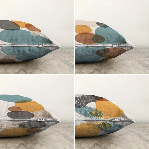 Set di 4 federe per cuscini decorativi Melisa RKYK322 Multicolore, 43 x 43 cm (1)