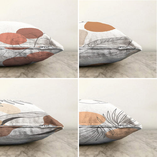 Set di 4 federe per cuscini decorativi Melisa RKYK323 Multicolore, 43 x 43 cm (1)