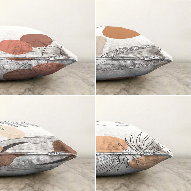 Set di 4 federe per cuscini decorativi Melisa RKYK323 Multicolore, 43 x 43 cm (1)