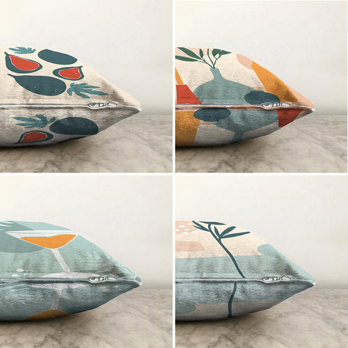 Set di 4 federe per cuscini decorativi Melisa RKYK324 Multicolore, 43 x 43 cm (1)