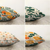 Set di 4 federe per cuscini decorativi Melisa RKYK325 Multicolore, 43 x 43 cm (1)
