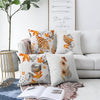 Set di 4 federe per cuscini decorativi Mete RKYK189 Multicolore, 43 x 43 cm