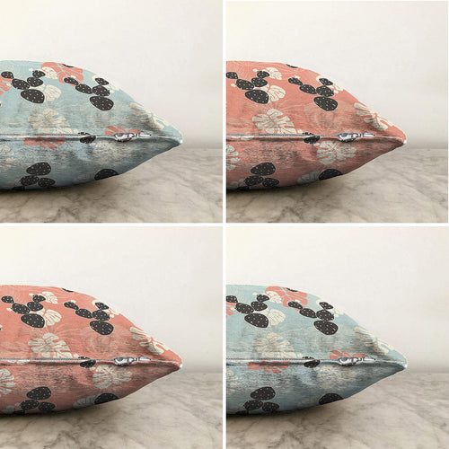 Set di 4 federe per cuscini decorativi Mete RKYK426 Multicolore, 43 x 43 cm (1)