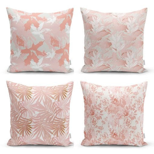 Set di 4 federe per cuscini decorativi Metin RKYK51 Multicolore, 43 x 43 cm