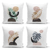 Set di 4 federe per cuscini decorativi Metin RKYK54 Multicolore, 43 x 43 cm