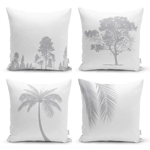 Set di 4 federe per cuscini decorativi Miran RKYK40 Multicolore, 43 x 43 cm