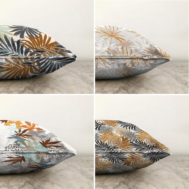Set di 4 federe per cuscini decorativi Murat RKYK216 Multicolore, 43 x 43 cm (1)