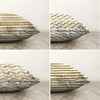 Set di 4 federe per cuscini decorativi Nuray RKYK265 Multicolore, 43 x 43 cm (1)
