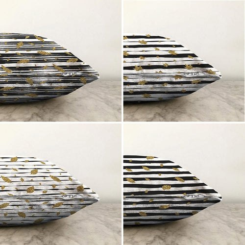 Set di 4 federe per cuscini decorativi Nuray RKYK266 Multicolore, 43 x 43 cm (1)