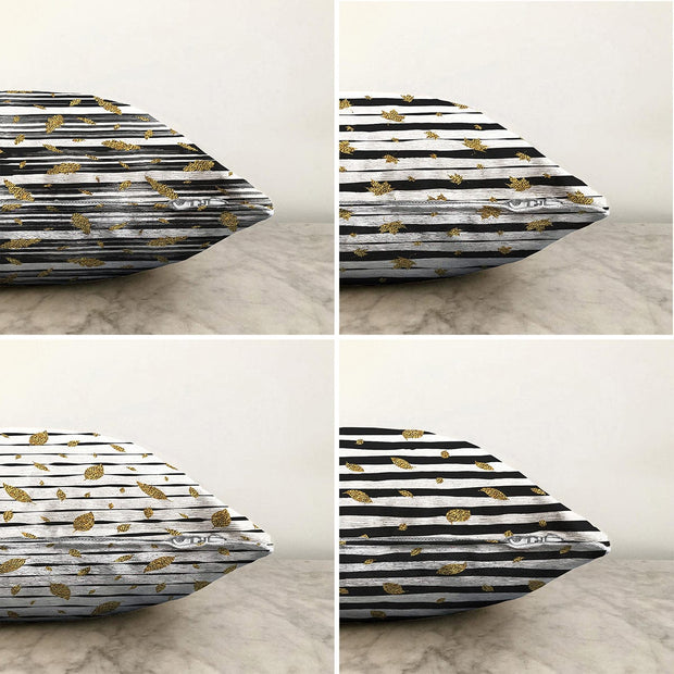 Set di 4 federe per cuscini decorativi Nuray RKYK266 Multicolore, 43 x 43 cm (1)