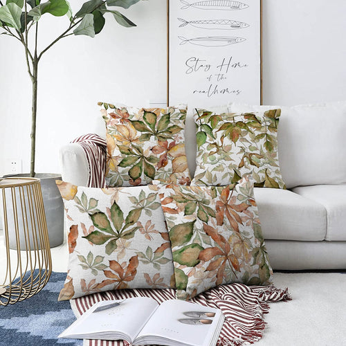 Set di 4 federe per cuscini decorativi Omer RKYK386 Multicolore, 43 x 43 cm