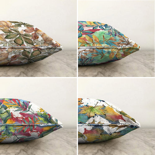 Set di 4 federe per cuscini decorativi Omer RKYK386 Multicolore, 43 x 43 cm (1)