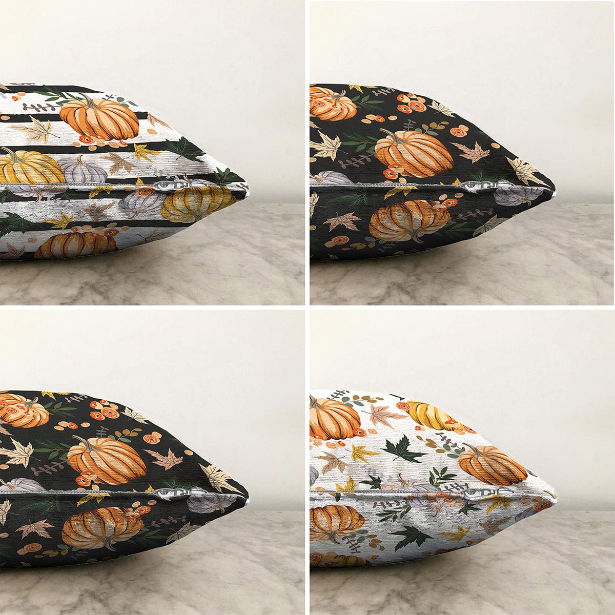 Set di 4 federe per cuscini decorativi Omer RKYK390 Multicolore, 43 x 43 cm (1)