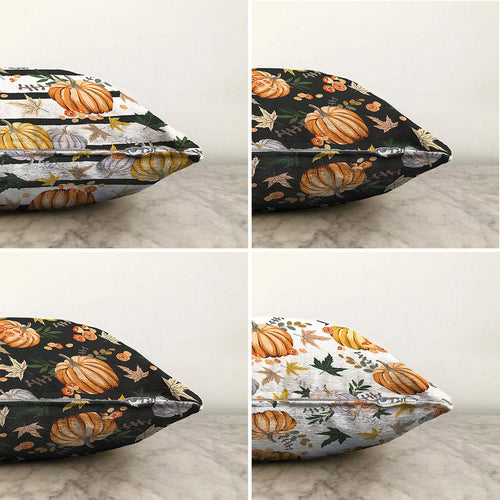 Set di 4 federe per cuscini decorativi Omer RKYK390 Multicolore, 43 x 43 cm (1)