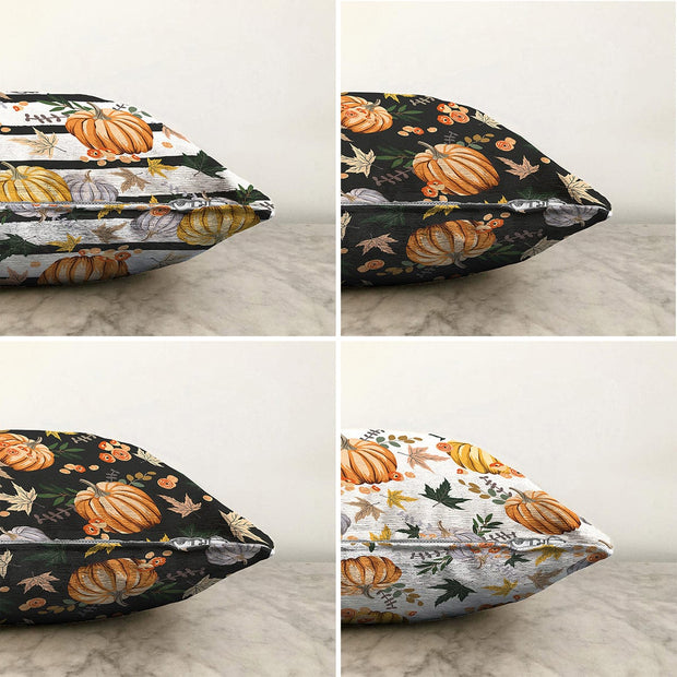 Set di 4 federe per cuscini decorativi Omer RKYK390 Multicolore, 43 x 43 cm (1)