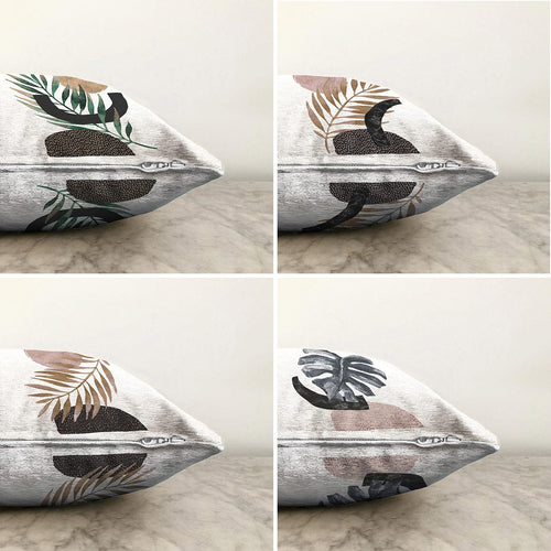 Set di 4 federe per cuscini decorativi Onur RKYK199 Multicolore, 43 x 43 cm (1)