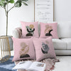 Set di 4 federe per cuscini decorativi Onur RKYK201 Multicolore, 43 x 43 cm