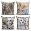 Set di 4 federe per cuscini decorativi Pelo RKYK90 Multicolore, 43 x 43 cm
