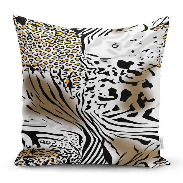 Set di 4 federe per cuscini decorativi Pelo RKYK90 Multicolore, 43 x 43 cm (3)
