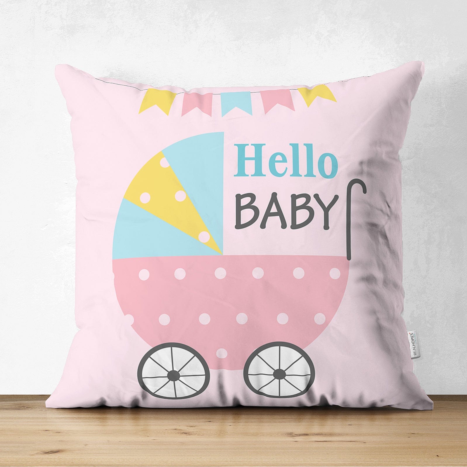 Set di 4 federe per cuscini decorativi per bambini Sultan RKYK101 Multicolore, 43 x 43 cm (4)