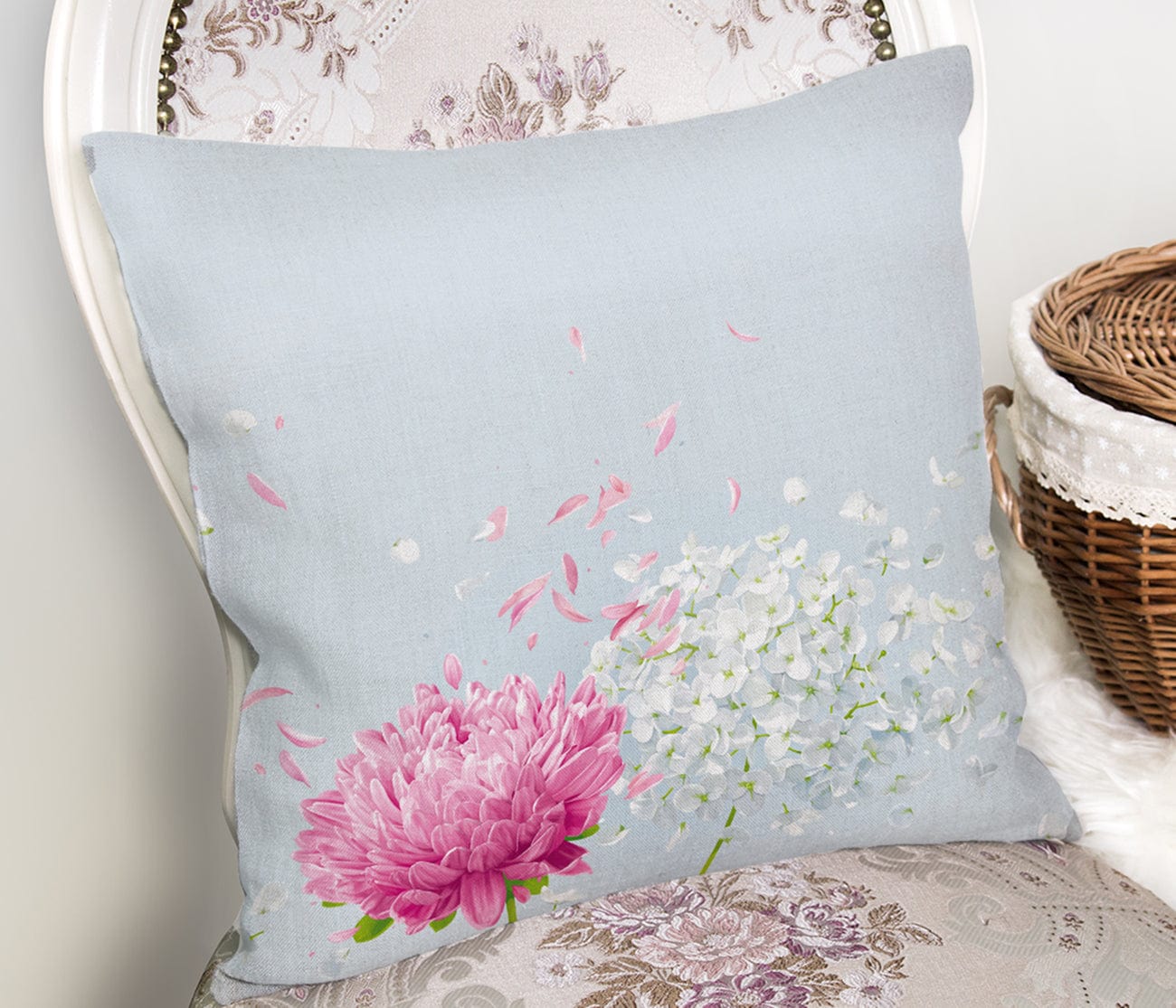 Set di 4 federe per cuscini decorativi Reyan RKYK35 Multicolore, 43 x 43 cm (3)