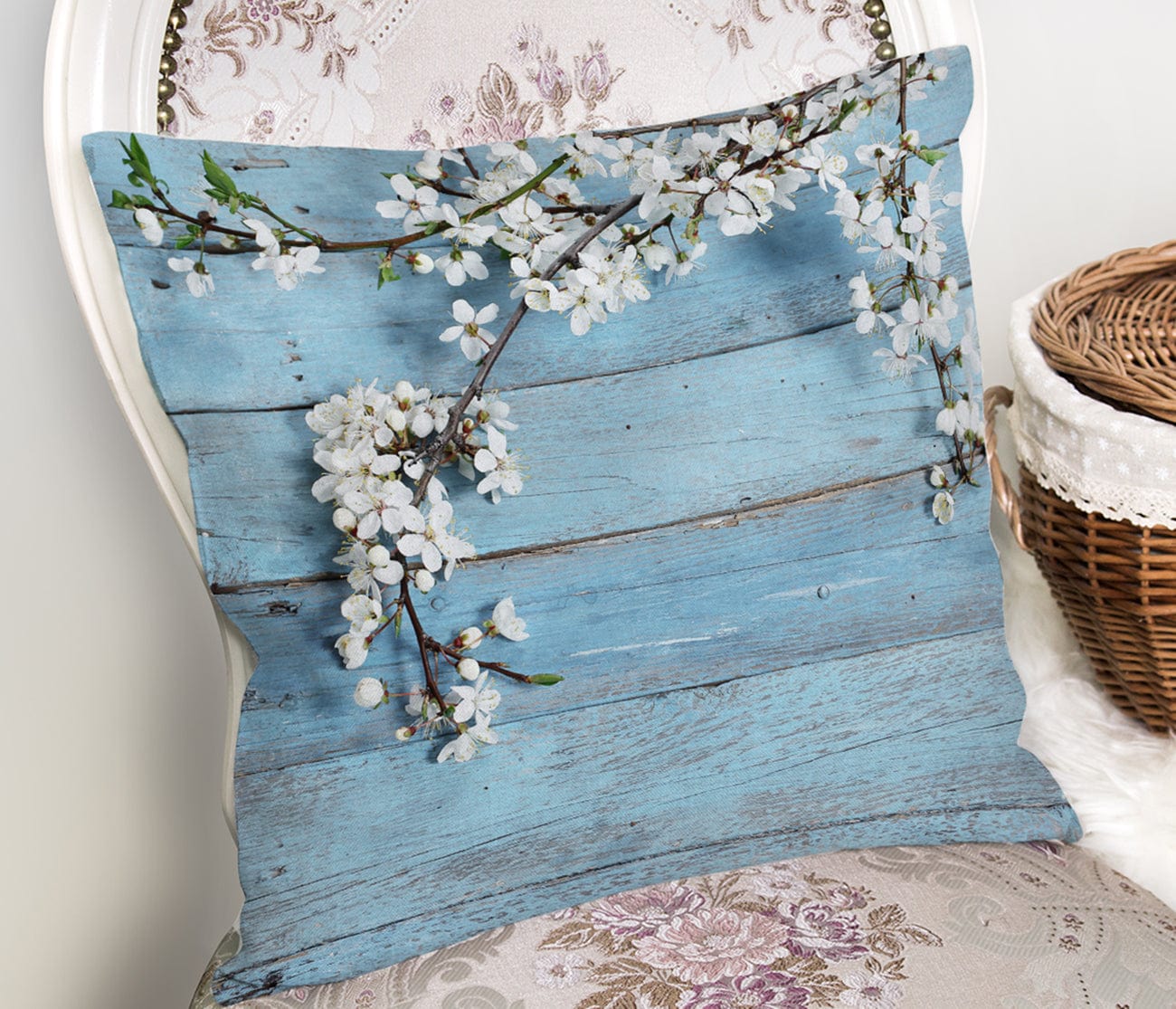 Set di 4 federe per cuscini decorativi Reyan RKYK36 Multicolore, 43 x 43 cm (4)