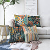 Set di 4 federe per cuscini decorativi Serenay RKYK17 Multicolore, 43 x 43 cm
