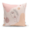 Set di 4 federe per cuscini decorativi Seyran RKYK78 Multicolore, 43 x 43 cm (4)