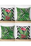 Set di 4 federe per cuscini decorativi Suet RKYK442 Multicolore, 43 x 43 cm