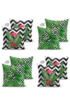 Set di 4 federe per cuscini decorativi Suet RKYK442 Multicolore, 43 x 43 cm (1)