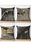 Set di 4 federe per cuscini decorativi Suet RKYK447 Multicolore, 43 x 43 cm