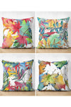 Set di 4 federe per cuscini decorativi Suet RKYK452 Multicolore, 43 x 43 cm