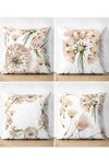 Set di 4 federe per cuscini decorativi Suet RKYK453 Multicolore, 43 x 43 cm