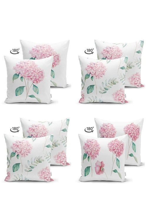 Set di 4 federe per cuscini decorativi Suet RKYK454 Multicolore, 43 x 43 cm (1)