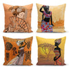Set di 4 federe per cuscini decorativi Suna RKYK81 Multicolore, 43 x 43 cm
