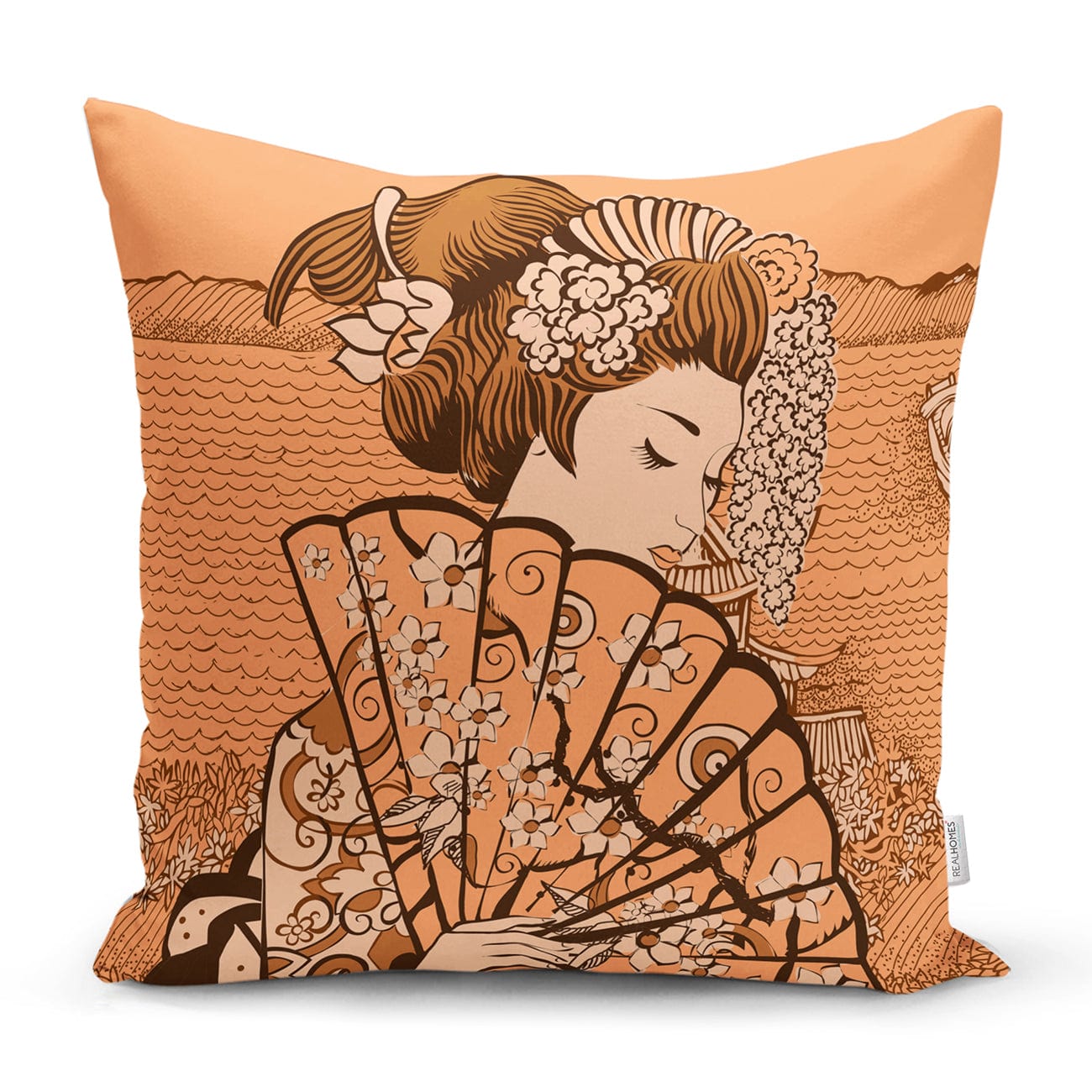 Set di 4 federe per cuscini decorativi Suna RKYK81 Multicolore, 43 x 43 cm (1)