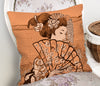 Set di 4 federe per cuscini decorativi Suna RKYK81 Multicolore, 43 x 43 cm (5)