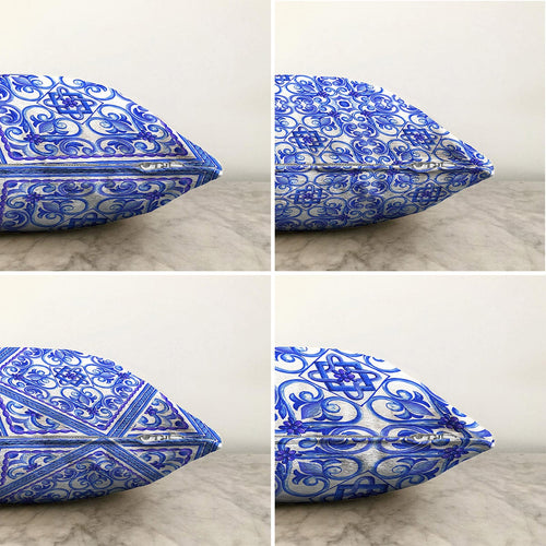 Set di 4 federe per cuscini decorativi Umut RKYK412 Multicolore, 43 x 43 cm (1)