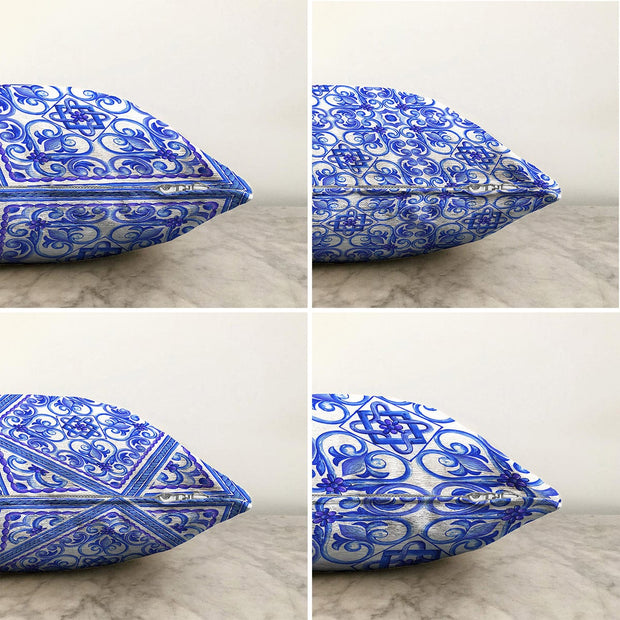 Set di 4 federe per cuscini decorativi Umut RKYK412 Multicolore, 43 x 43 cm (1)