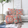 Set di 4 federe per cuscini decorativi Umut RKYK413 Multicolore, 43 x 43 cm