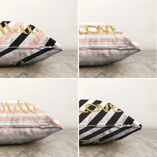 Set di 4 federe per cuscini decorativi Umut RKYK414 Multicolore, 43 x 43 cm (1)