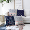 Set di 4 federe per cuscini decorativi Umut RKYK417 Multicolore, 43 x 43 cm