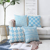 Set di 4 federe per cuscini decorativi Yaman RKYK304 Multicolore, 43 x 43 cm