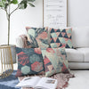 Set di 4 federe per cuscini decorativi Yaman RKYK307 Multicolore, 43 x 43 cm