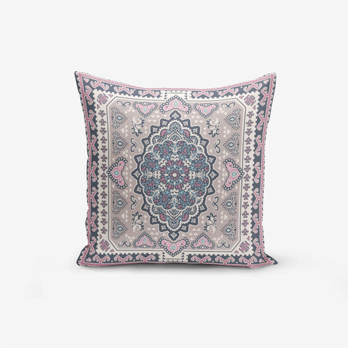 Set di 4 federe per cuscini decorativi Yasemin RKYK137 Multicolore, 43 x 43 cm