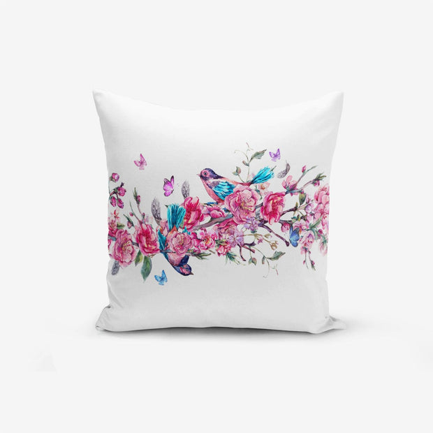 Set di 4 federe per cuscini decorativi Yasemin RKYK138 Multicolore, 43 x 43 cm (3)