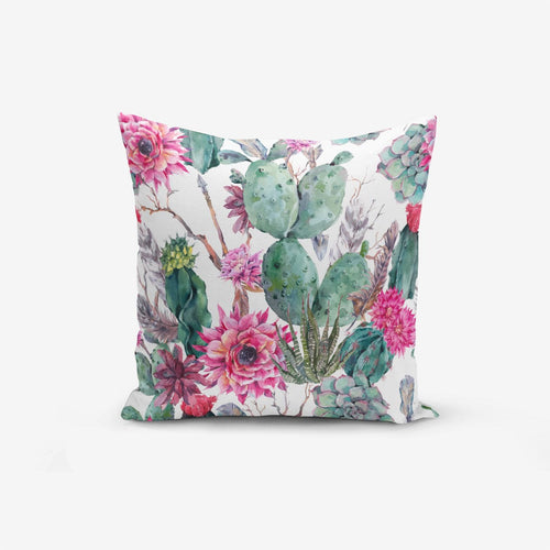 Set di 4 federe per cuscini decorativi Yasemin RKYK139 Multicolore, 43 x 43 cm